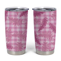 Purple Palaka Hawaii Palapalai Tumbler Cup Hawaiian Fern - Polynesian Pride
