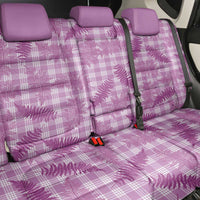 Pink Palaka Hawaii Palapalai Back Car Seat Cover Hawaiian Fern - Polynesian Pride