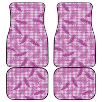 Pink Palaka Hawaii Palapalai Car Mats Hawaiian Fern - Polynesian Pride