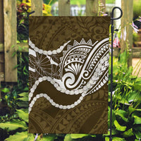 Aloha Hawaii Kalo Pikake Lei Garden Flag Chest Tattoo Gold Hawaiian Pattern