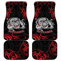 Personalised Aotearoa Bulldog Car Mats NZ Maori Tattoo