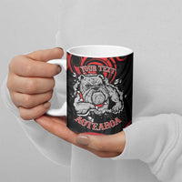 Personalised Aotearoa Bulldog Ceramic Mug NZ Maori Tattoo - Polynesian Pride