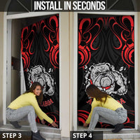 Aotearoa Bulldog Door Cover NZ Maori Tattoo - Polynesian Pride