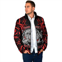 Aotearoa Bulldog Padded Jacket NZ Maori Tattoo - Polynesian Pride