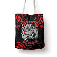 Personalised Aotearoa Bulldog Tote Bag NZ Maori Tattoo - Polynesian Pride
