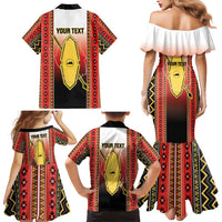 Personalised Bukidnon Philippines Family Matching Mermaid Dress and Hawaiian Shirt The Food Basket of Region X