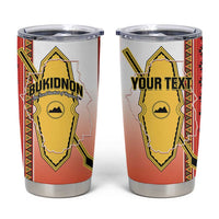 Personalised Bukidnon Philippines Tumbler Cup The Food Basket of Region X LT14 Red - Polynesian Pride