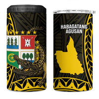 Agusan del Sur Philippines 4 in 1 Can Cooler Tumbler Habagatang Agusan Lolong