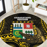 Agusan del Sur Philippines Round Carpet Habagatang Agusan Lolong