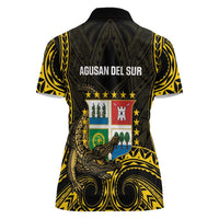 Agusan del Sur Philippines Women Polo Shirt Habagatang Agusan Lolong