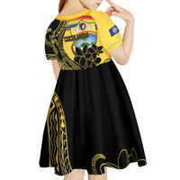 Quezon Province Kid Short Sleeve Dress Cocolandia Philippines Turtle