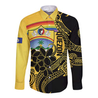 Quezon Province Long Sleeve Button Shirt Cocolandia Philippines Turtle