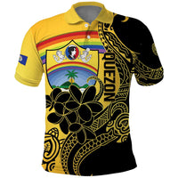 Quezon Province Polo Shirt Cocolandia Philippines Turtle LT14 Gold - Polynesian Pride