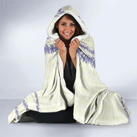 Hawaii Honohono Palaka Motifs Hooded Blanket Hawaiian Orchid Lei LT14 - Polynesian Pride