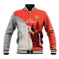 Custom Nouvelle-Caledonie Football Baseball Jacket Allez Les Cagous Simple Style