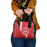 Custom Tahiti Football Shoulder Handbag Go Toa Aito LT14 One Size Red - Polynesian Pride