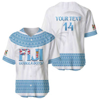 Custom Fiji Tapa Football Baseball Jersey Go Bula Boy!