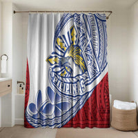 Philippines Eagle Sun Bathroom Set Filipino Agila Polynesian Tattoo Flag Color
