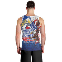 Filipino American History Month Men Tank Top Philippines Agila USA Eagle Mix Flag