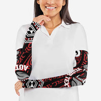 Personalised Aotearoa Bulldog Arm Sleeves New Zealand Maori Taniko Art - Polynesian Pride