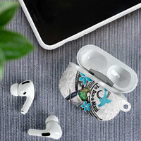Aotearoa Te Ika-a-Maui AirPods Case South Island Kekeru Maori Koru - Polynesian Pride