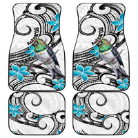 Aotearoa Te Ika-a-Maui Car Mats South Island Kekeru Maori Koru