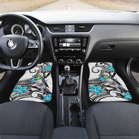 Aotearoa Te Ika-a-Maui Car Mats South Island Kekeru Maori Koru