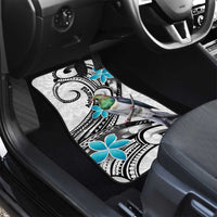 Aotearoa Te Ika-a-Maui Car Mats South Island Kekeru Maori Koru