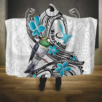 Aotearoa Te Ika-a-Maui Hooded Blanket South Island Kekeru Maori Koru