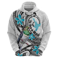 Aotearoa Te Ika-a-Maui Hoodie South Island Kekeru Maori Koru