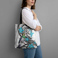 Aotearoa Te Ika-a-Maui Tote Bag South Island Kekeru Maori Koru - Polynesian Pride