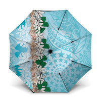 Cook Islands Tiare Maori With Conch Shell Umbrella Pasifika Fest Polynesian Tattoo Turquoise