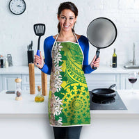 Cook Islands Tiare Maori With Conch Shell Apron Pasifika Fest Polynesian Tattoo Green