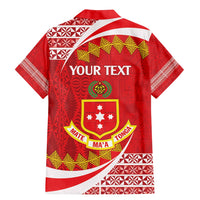 Personalised Kolisi Tonga College Atele Family Matching Mermaid Dress and Hawaiian Shirt Mate Maa Tonga 142 Years Anniversary