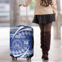 Personalised Tonga Tupou College Toloa Luggage Cover Happy 158 Years Anniversary