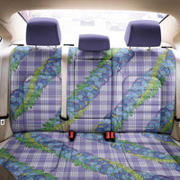 Hawaii Jade Vine Lei Back Car Seat Cover Aloha Palaka Motif - Purple - Polynesian Pride