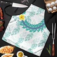 Jade Vine Lei Hawaii Apron Aloha Seamless Tropical Leaves - Polynesian Pride