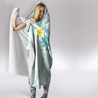 Jade Vine Lei Hawaii Hooded Blanket Aloha Seamless Tropical Leaves - Polynesian Pride
