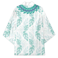 Jade Vine Lei Hawaii Kimono Aloha Seamless Tropical Leaves - Polynesian Pride