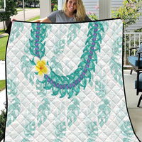 Jade Vine Lei Hawaii Quilt Aloha Seamless Tropical Leaves - Polynesian Pride