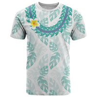Jade Vine Lei Hawaii T Shirt Aloha Seamless Tropical Leaves - Polynesian Pride