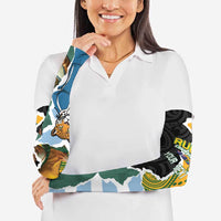 Rugby 2025 Championship Arm Sleeves Southern Hemisphere Countries Mascots - Polynesian Pride