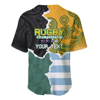 Personalised Rugby 2025 Championship Baseball Jersey Southern Hemisphere Countries Mascots - Polynesian Pride