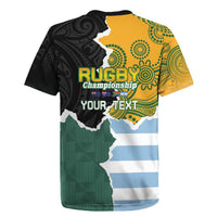 Personalised Rugby 2025 Championship Rugby Jersey Southern Hemisphere Countries Mascots - Polynesian Pride
