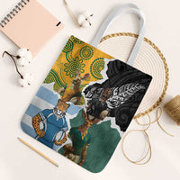 Rugby 2025 Championship Tote Bag Southern Hemisphere Countries Mascots - Polynesian Pride