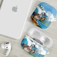 Aloha Hawaii Shaka Nene Goose AirPods Case Surfing Take It Easy - Polynesian Pride
