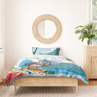 Aloha Hawaii Shaka Nene Goose Bedding Set Surfing Take It Easy - Polynesian Pride