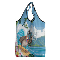 Aloha Hawaii Shaka Nene Goose Grocery Bag Surfing Take It Easy - Polynesian Pride