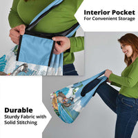 Aloha Hawaii Shaka Nene Goose Grocery Bag Surfing Take It Easy - Polynesian Pride