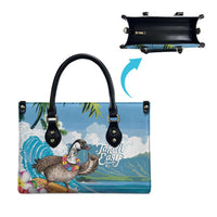 Aloha Hawaii Shaka Nene Goose Leather Bag Surfing Take It Easy - Polynesian Pride